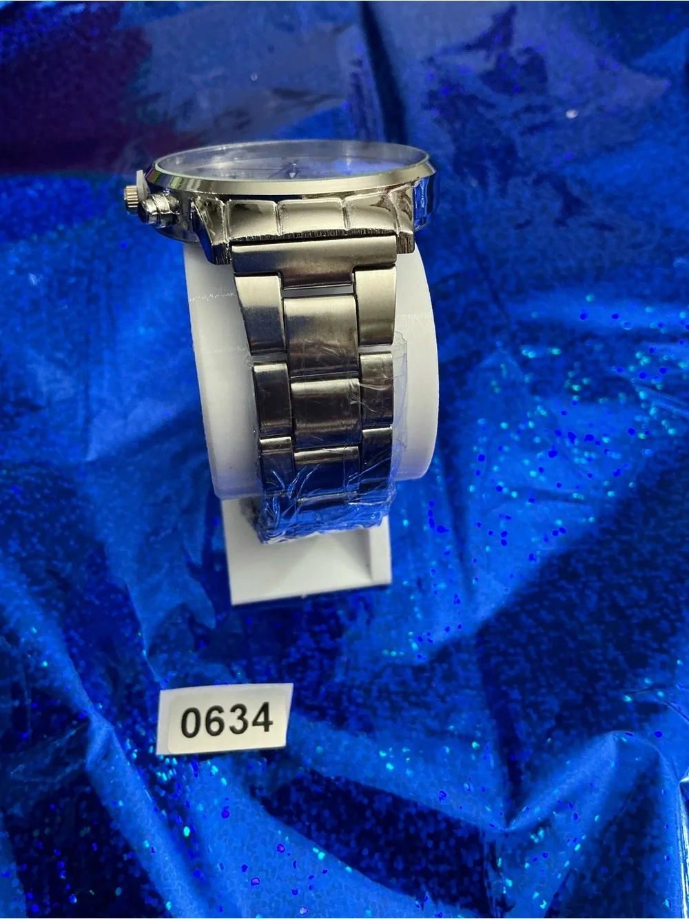 Silver Men's Dress Watch - Silver Dial